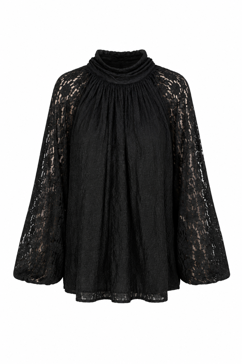 Lace Blouse With Lining