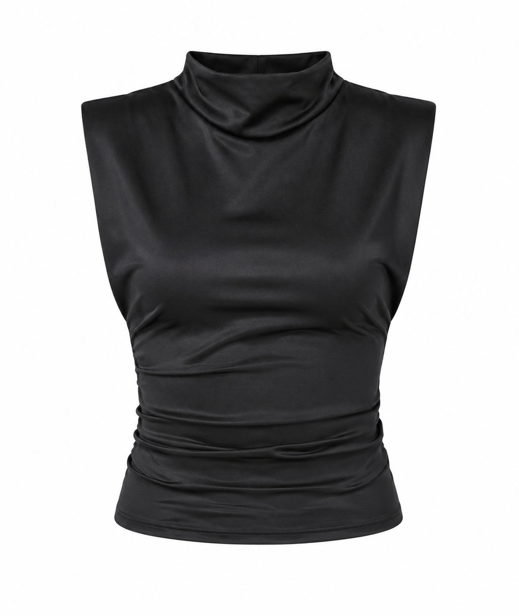 Noir Flair Top
