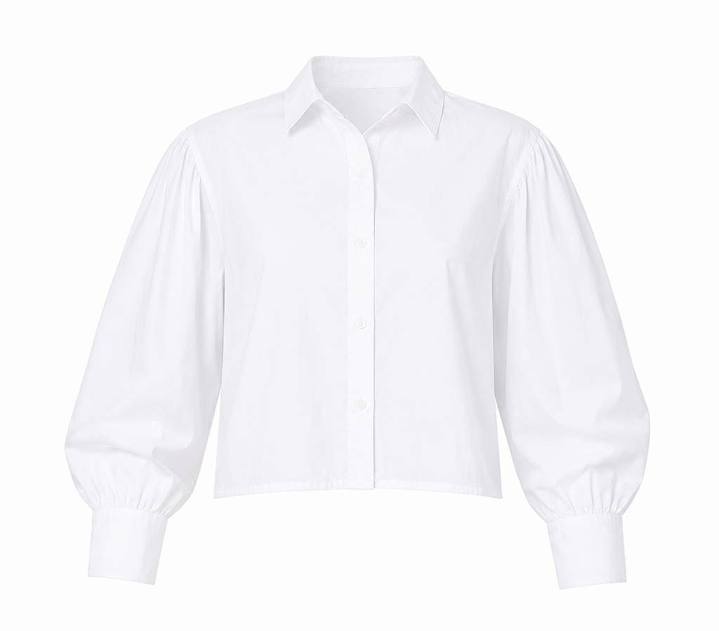 Poofy Crystal Blouse