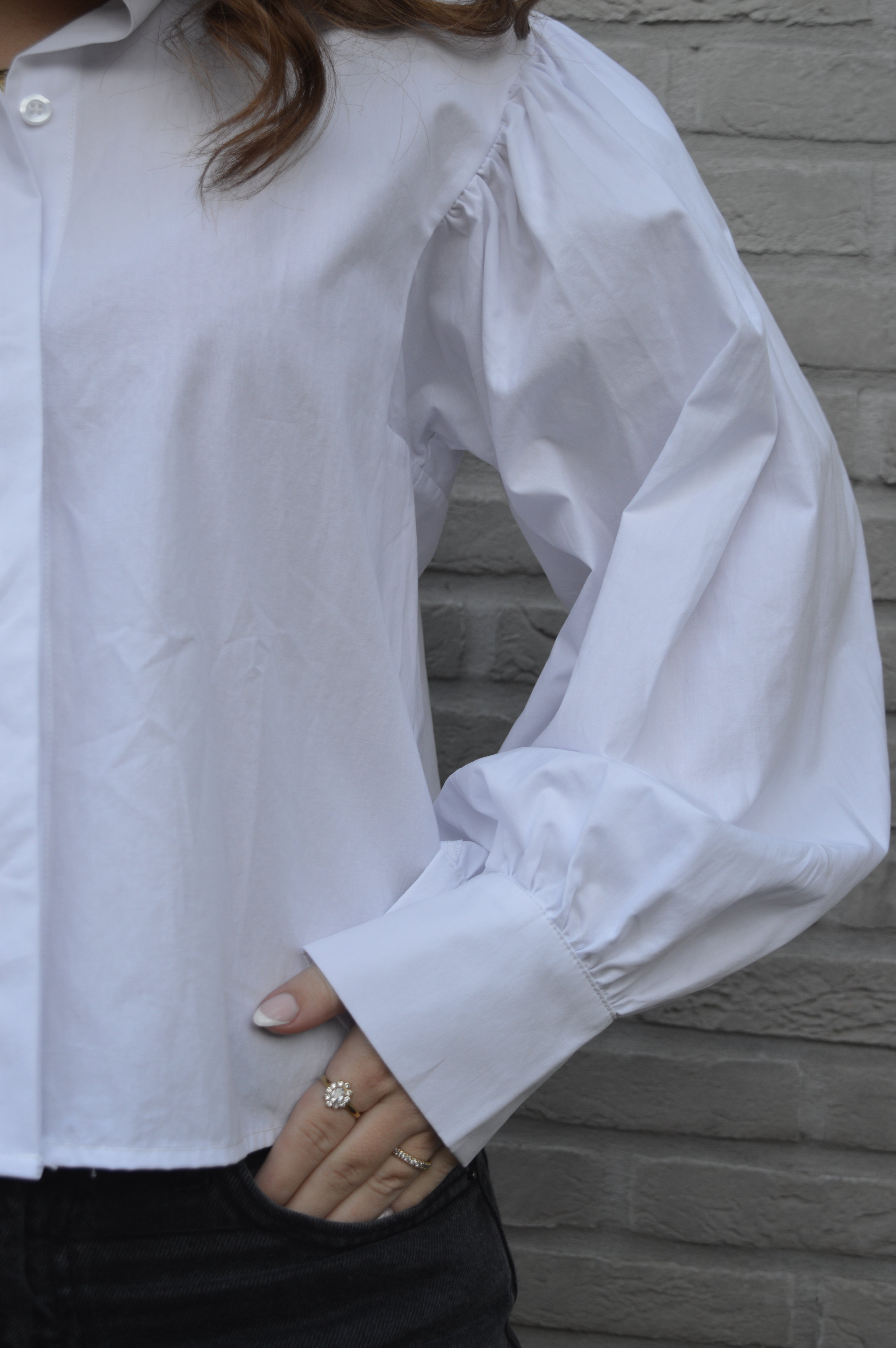 Poofy Crystal Blouse