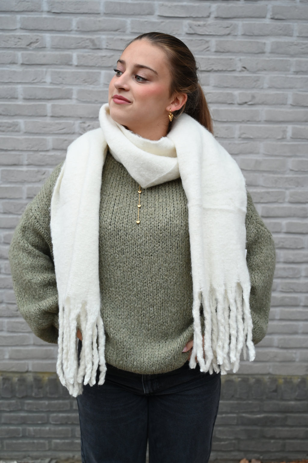 White Scarf
