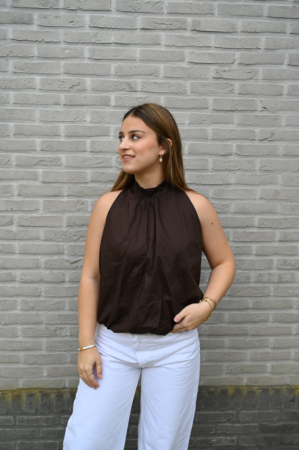 Back Bow Blouse