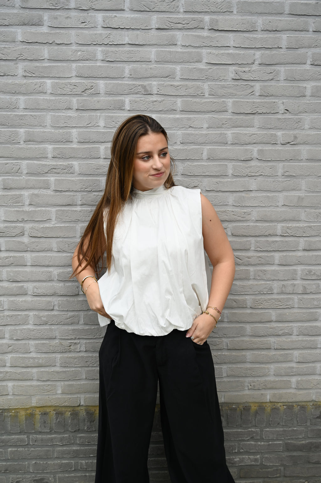Elegant Bow Blouse