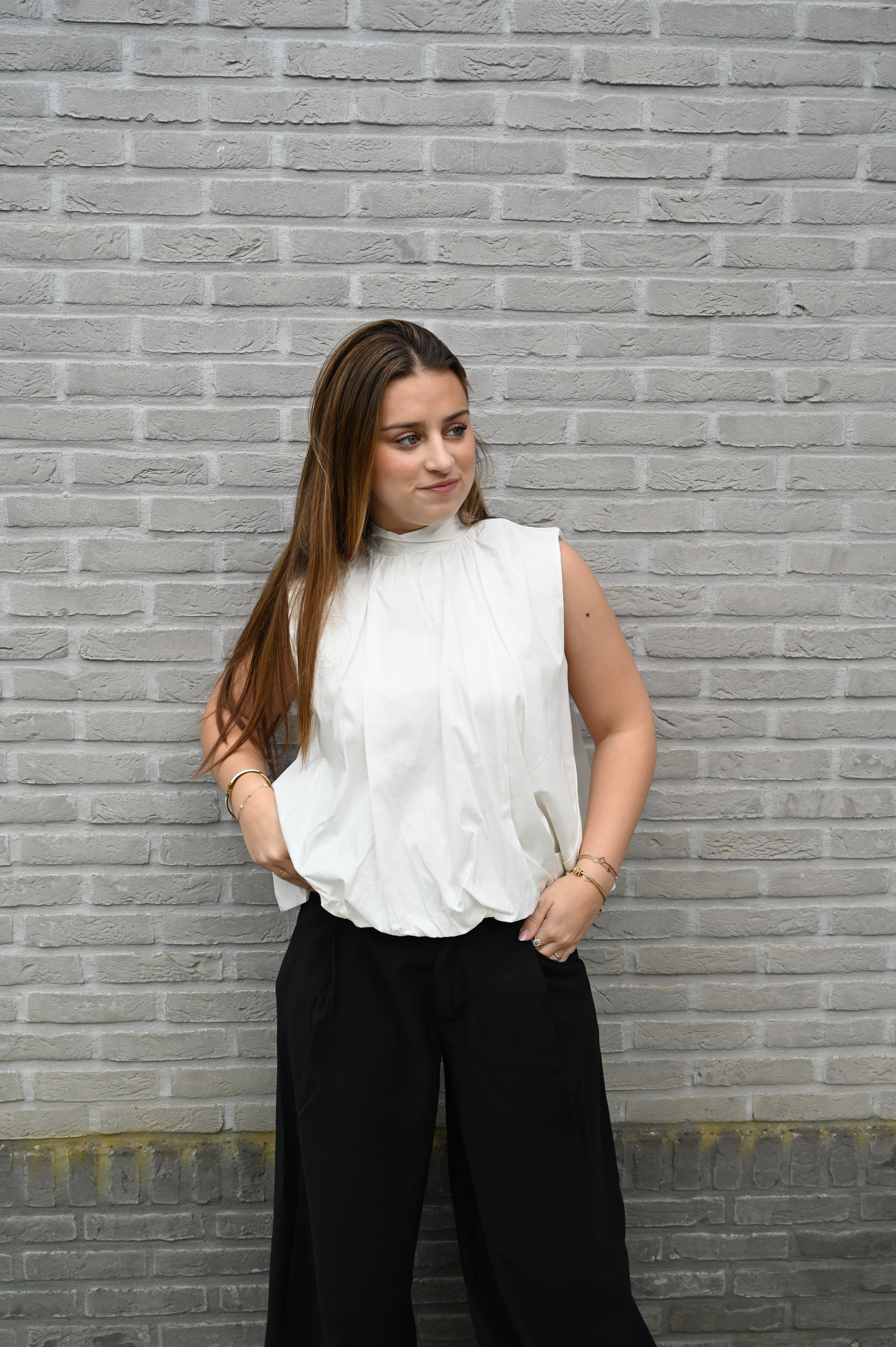 Elegant Bow Blouse