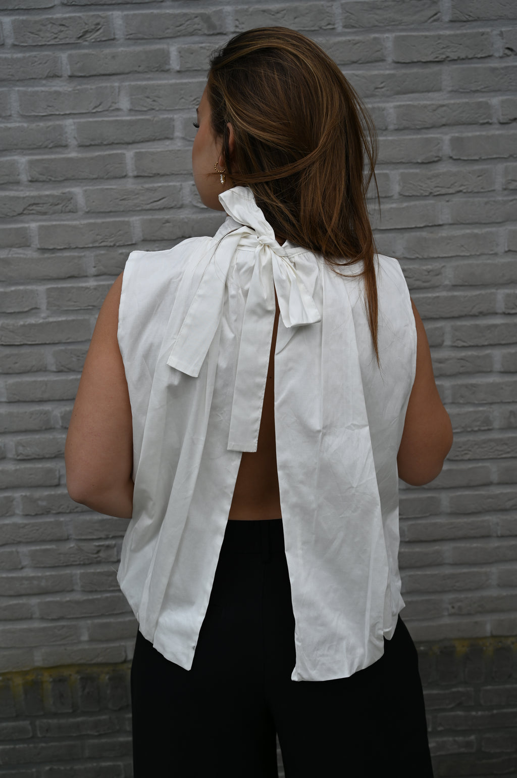 Elegant Bow Blouse