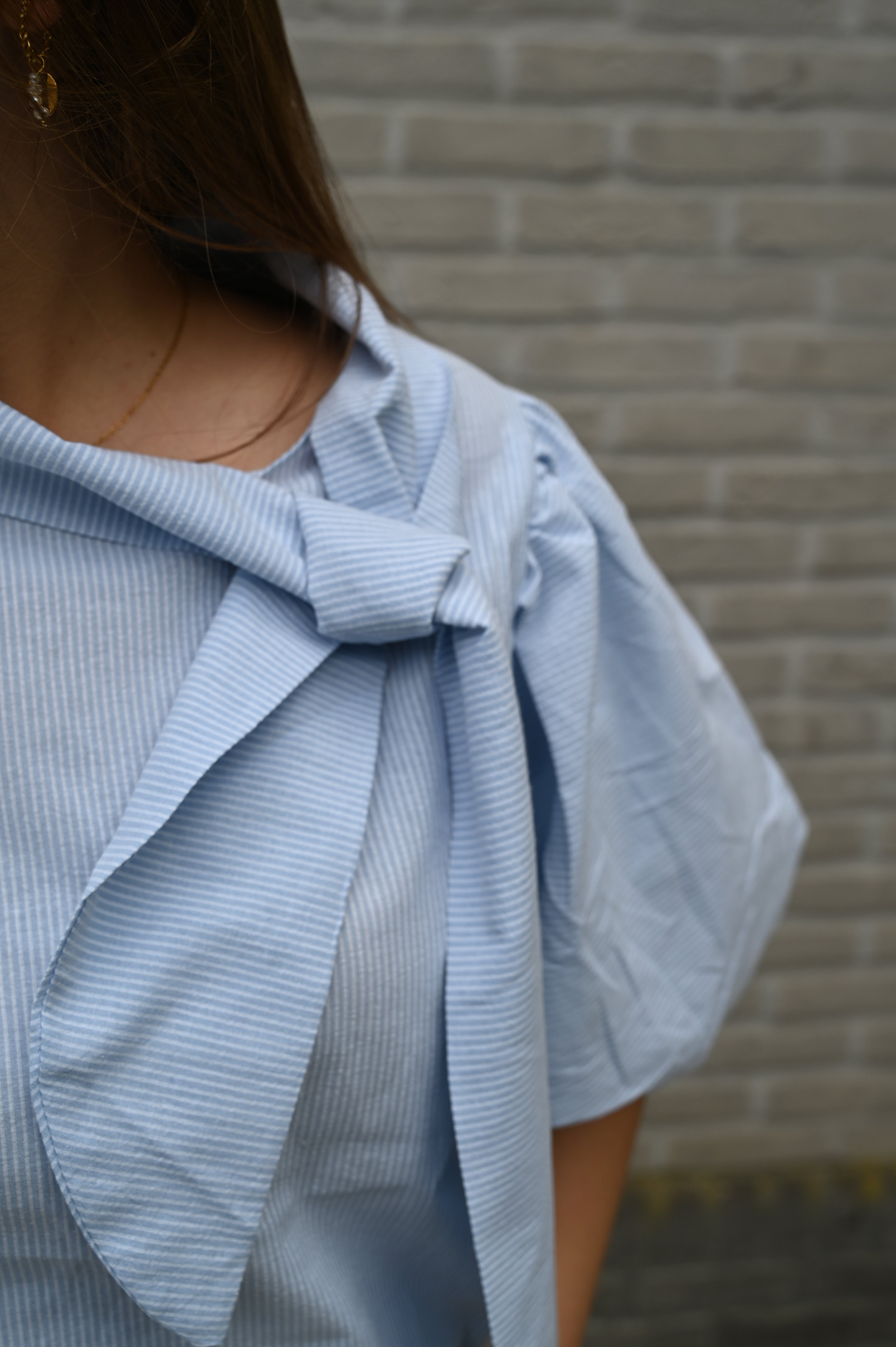 Knotted Stripe Top