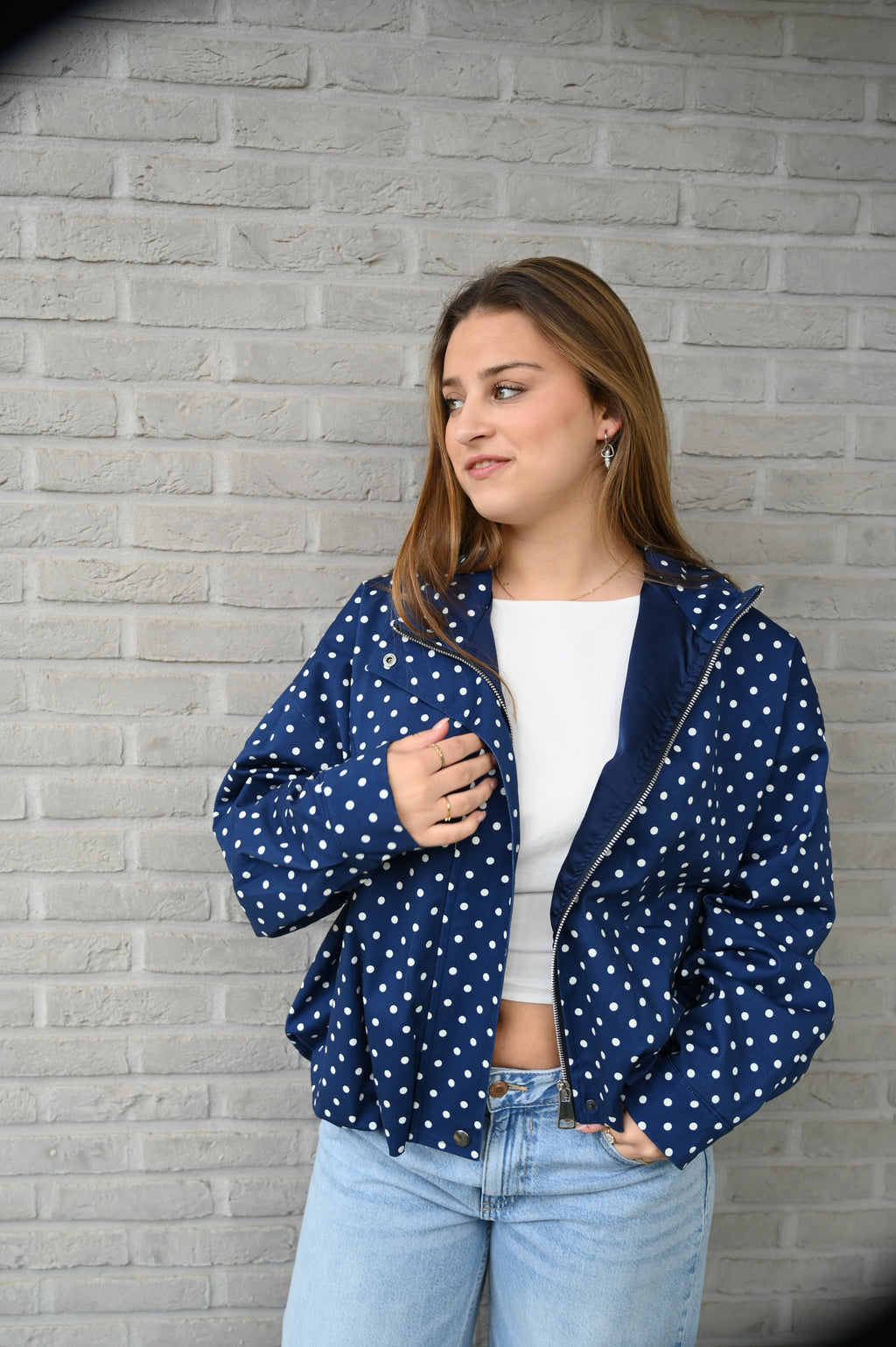 Polka Dot Jacket