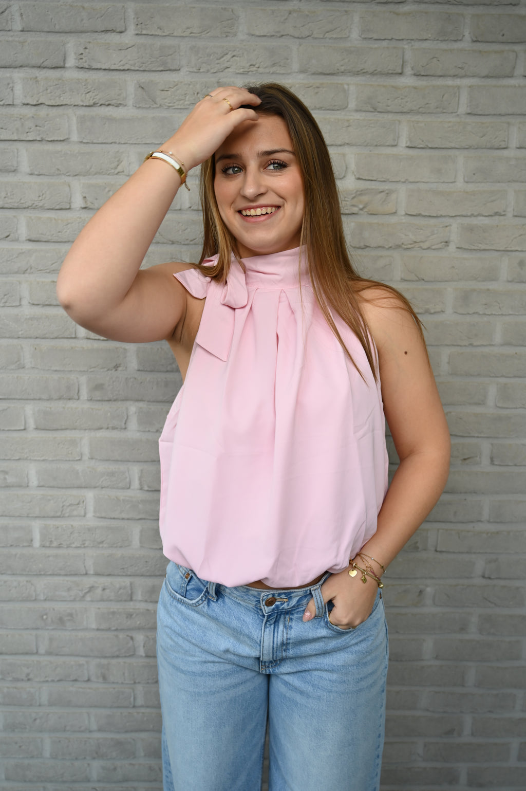 Bow Halter Top