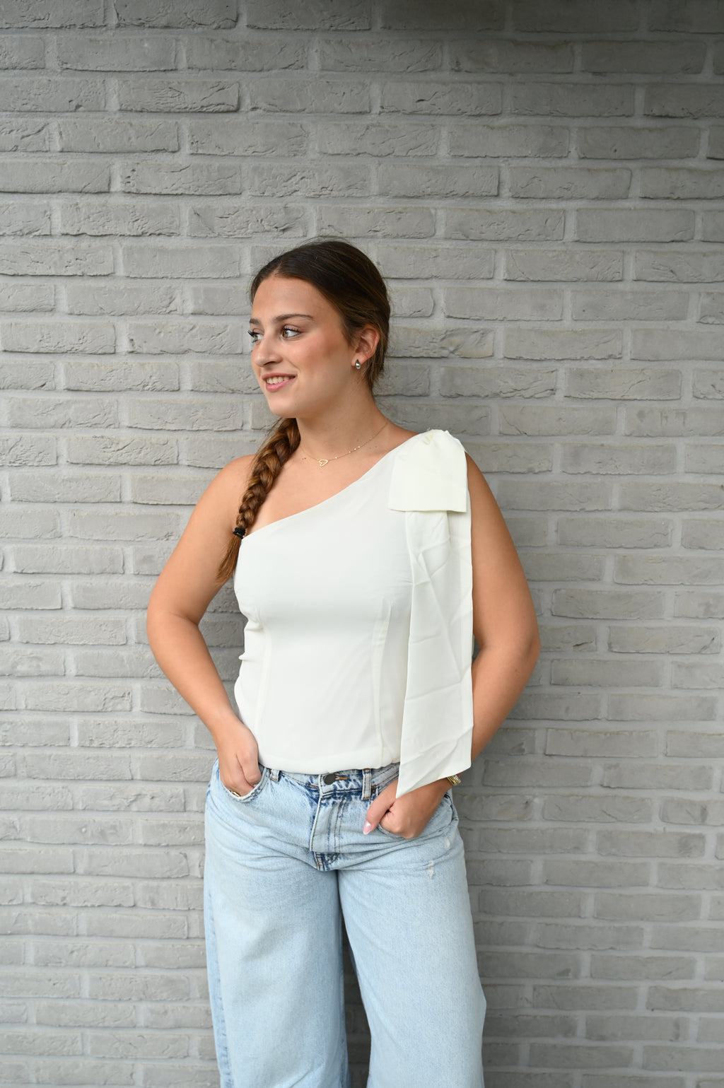 Bow Off Shoulder Top