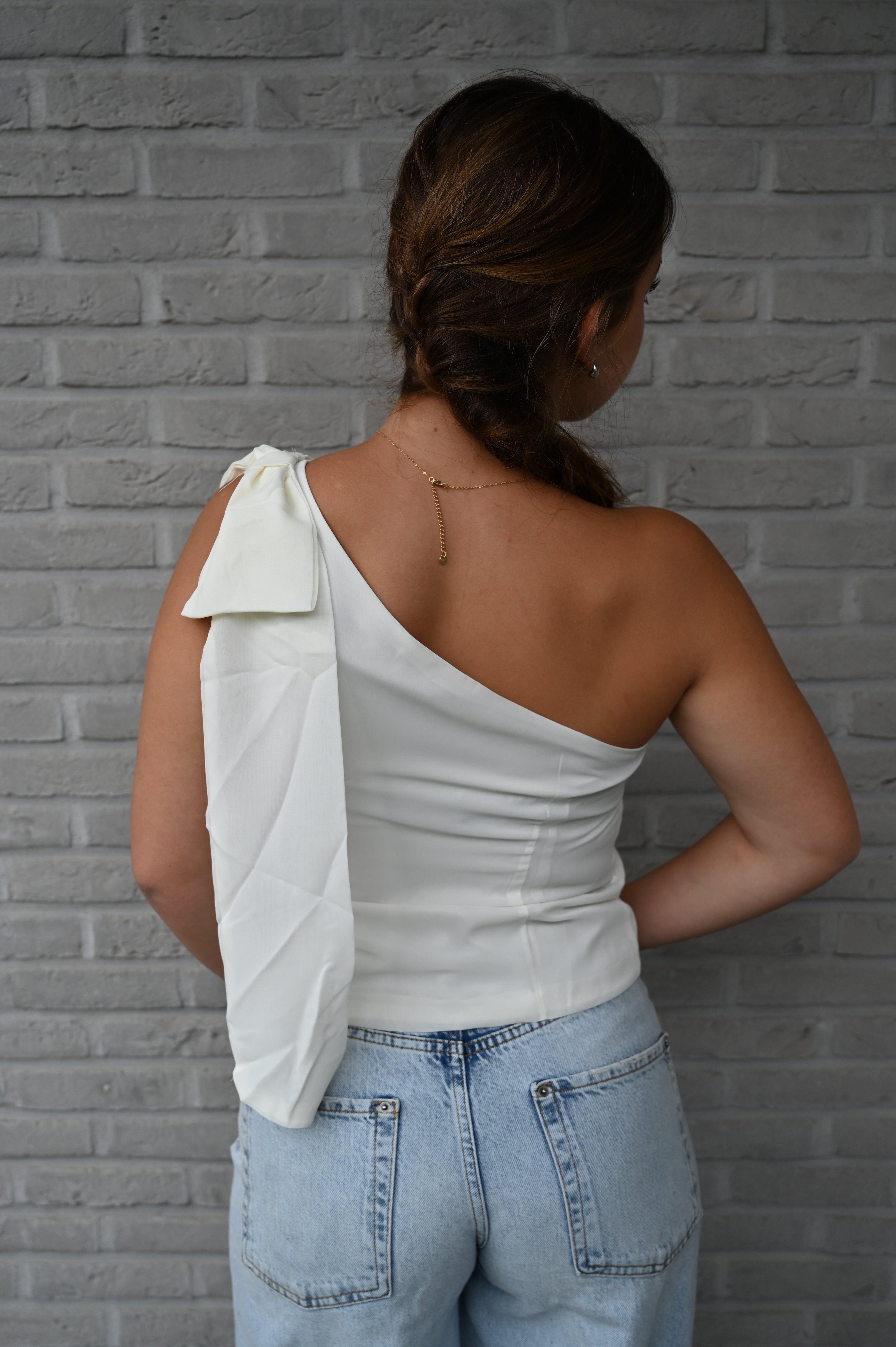 Bow Off Shoulder Top